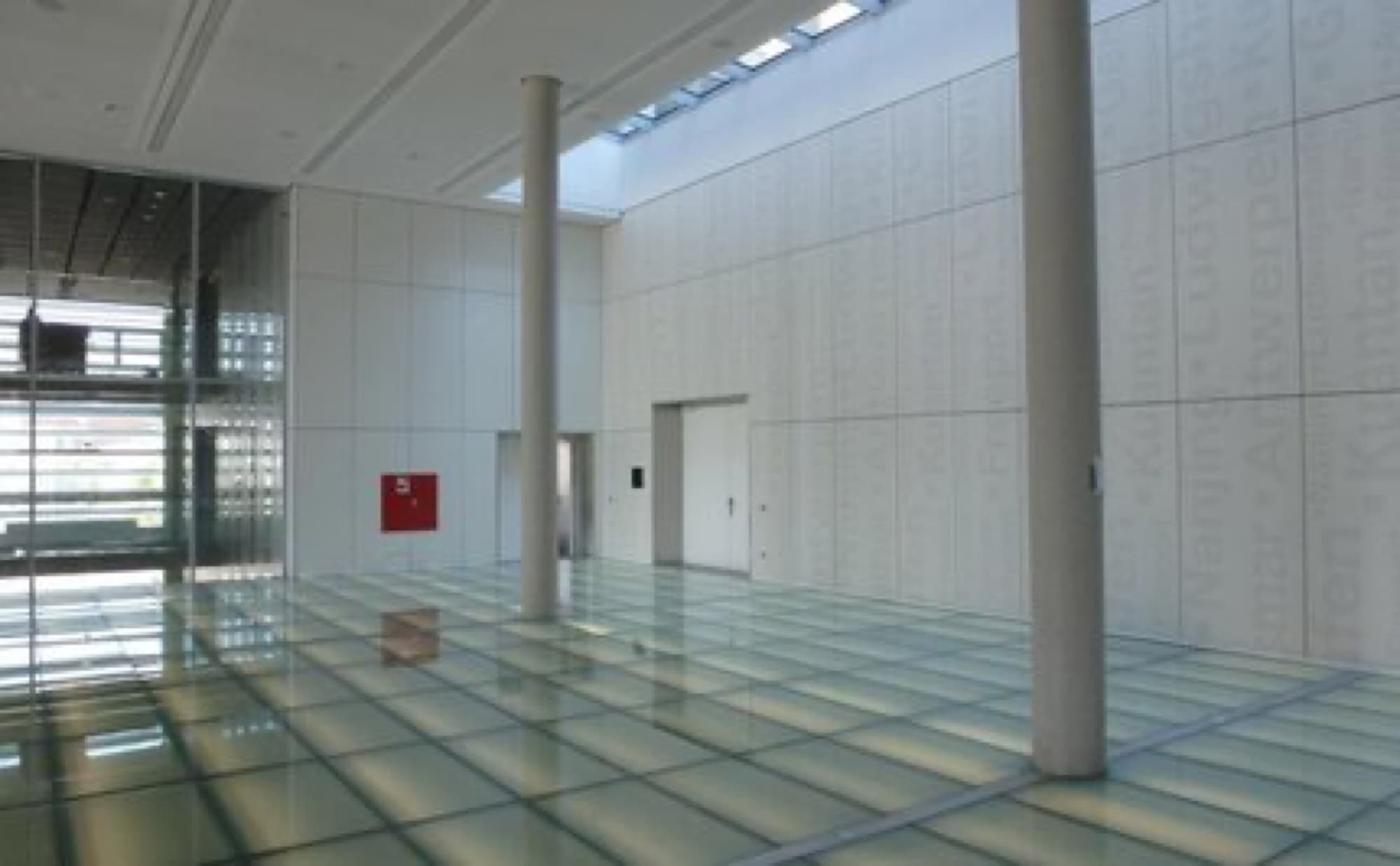 BASF Business Centre: acoustic panelling detail
