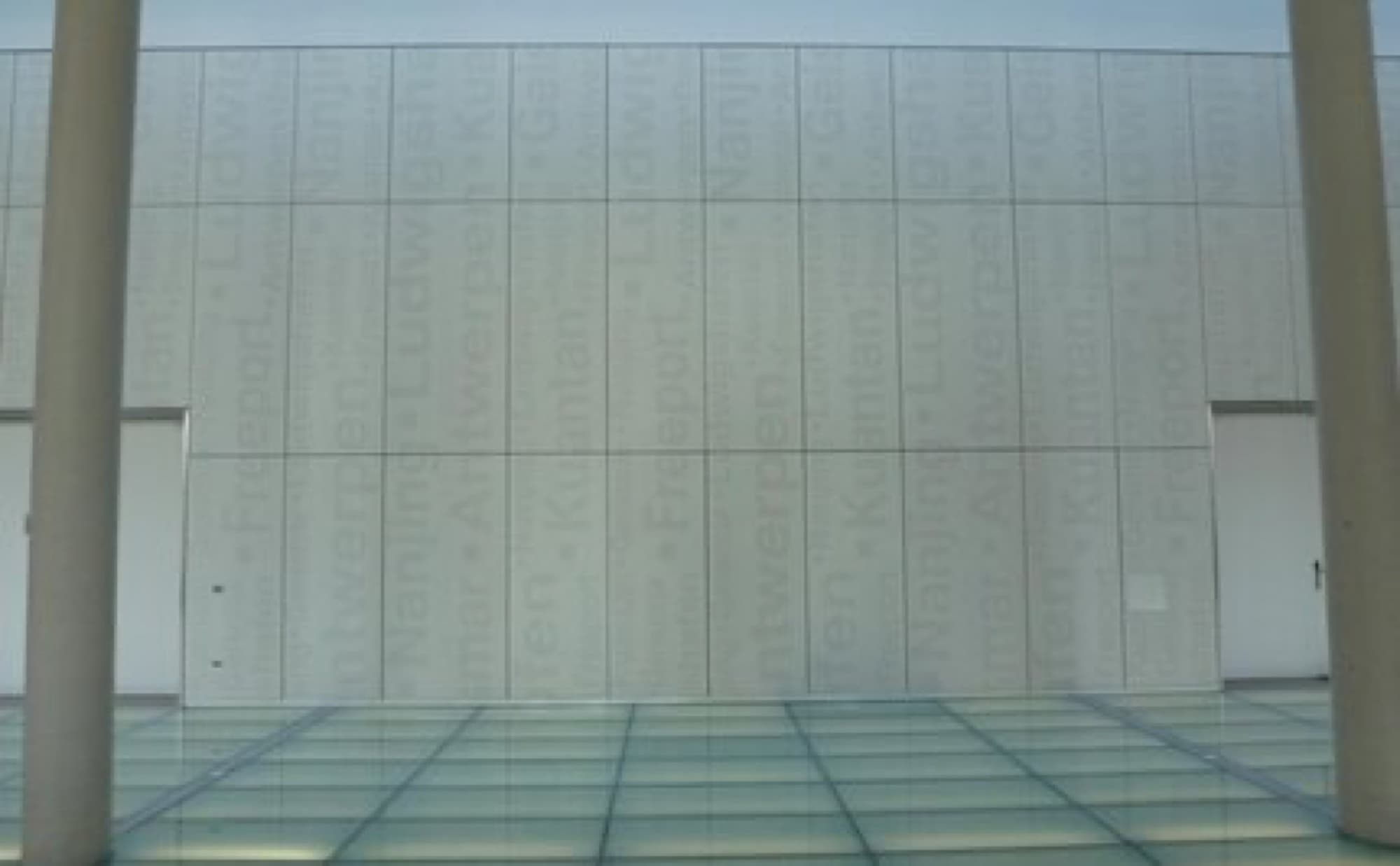 BASF Business Centre: acoustic panelling detail