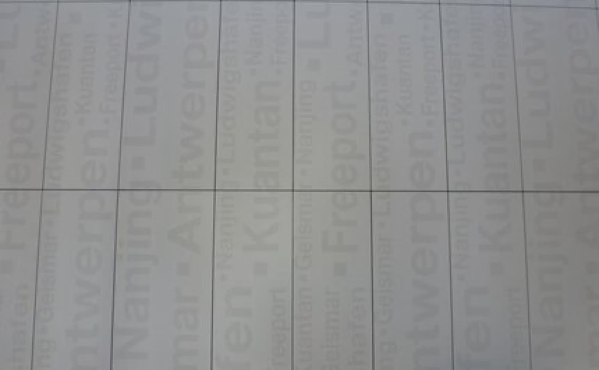 BASF Business Centre: acoustic panelling detail