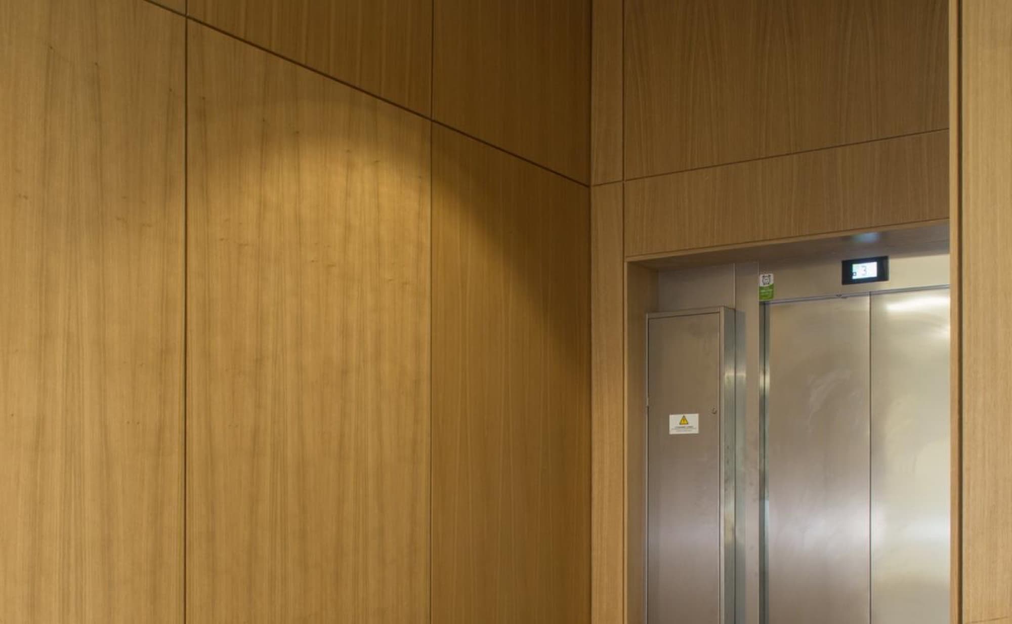 Glucksman Library: acoustic panelling detail