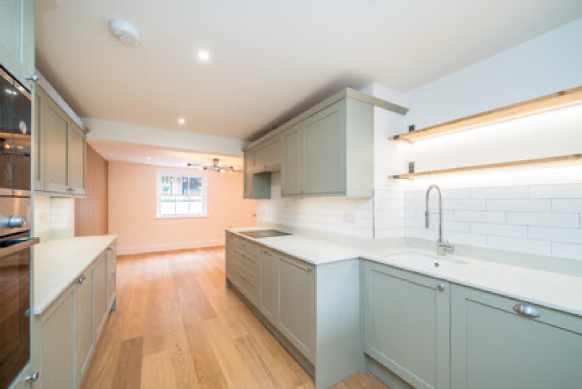 Private Residence London: acoustic panelling detail