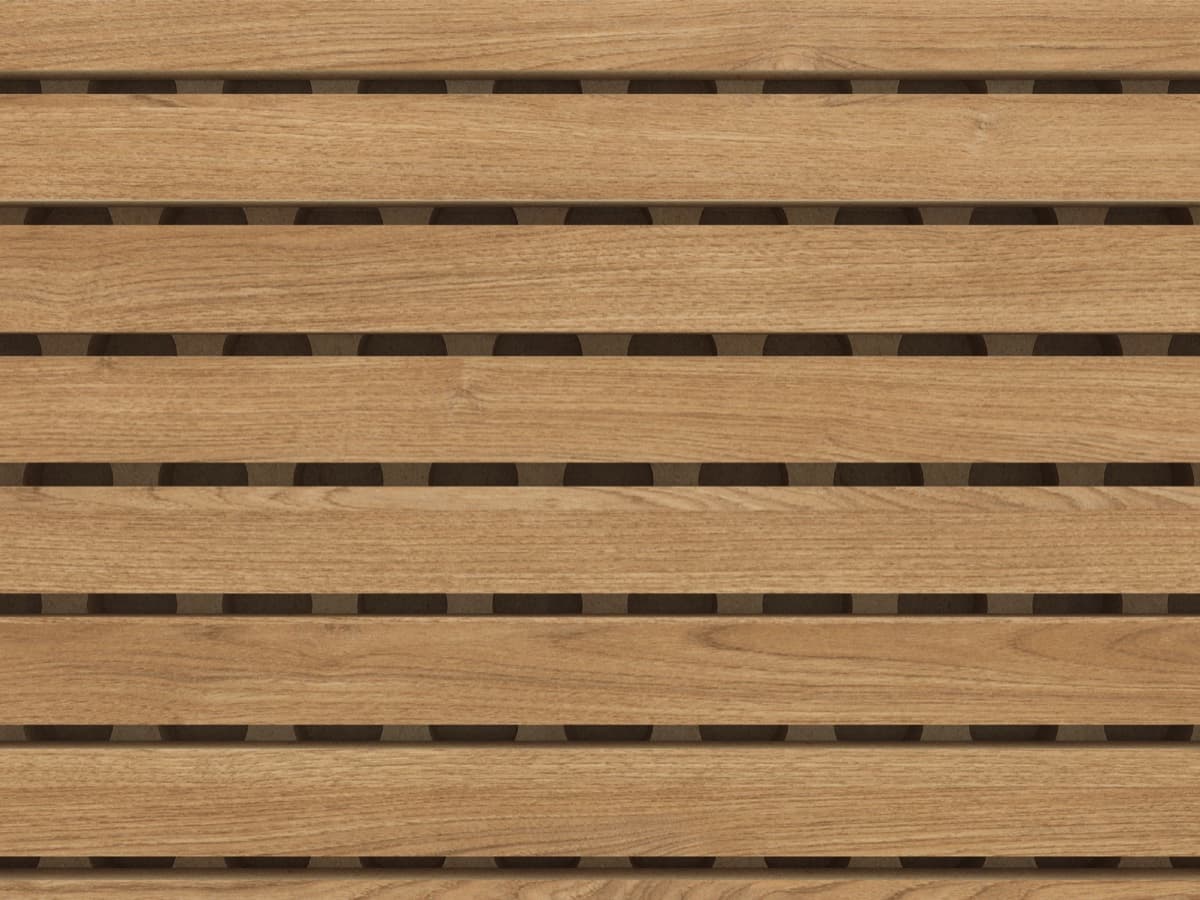 European oak veneer 16/3 finish on slimline acoustic panel
