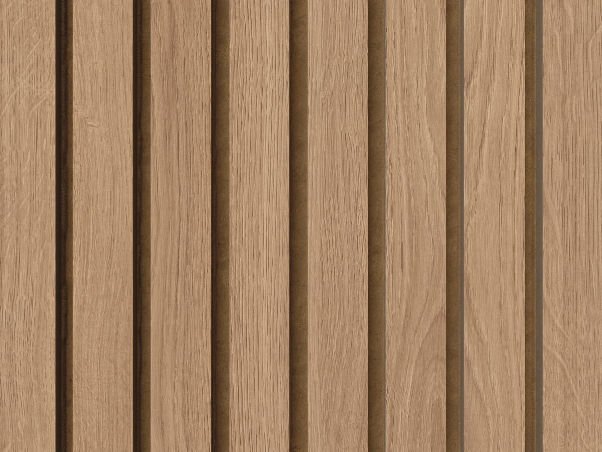 Oak raw sanded finish on smartline acoustic panel