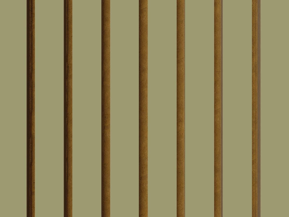 Olive green finish on smartline acoustic panel