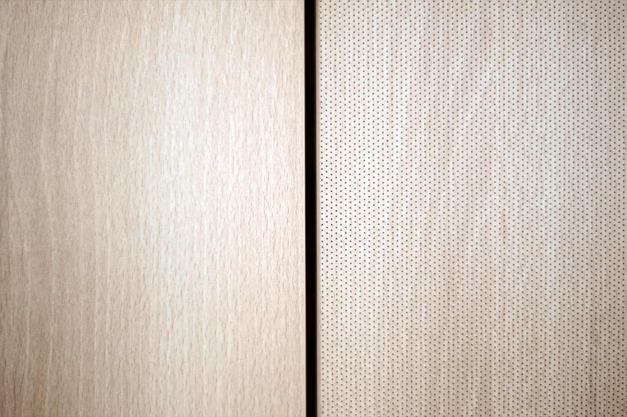 Tour B: acoustic panelling detail