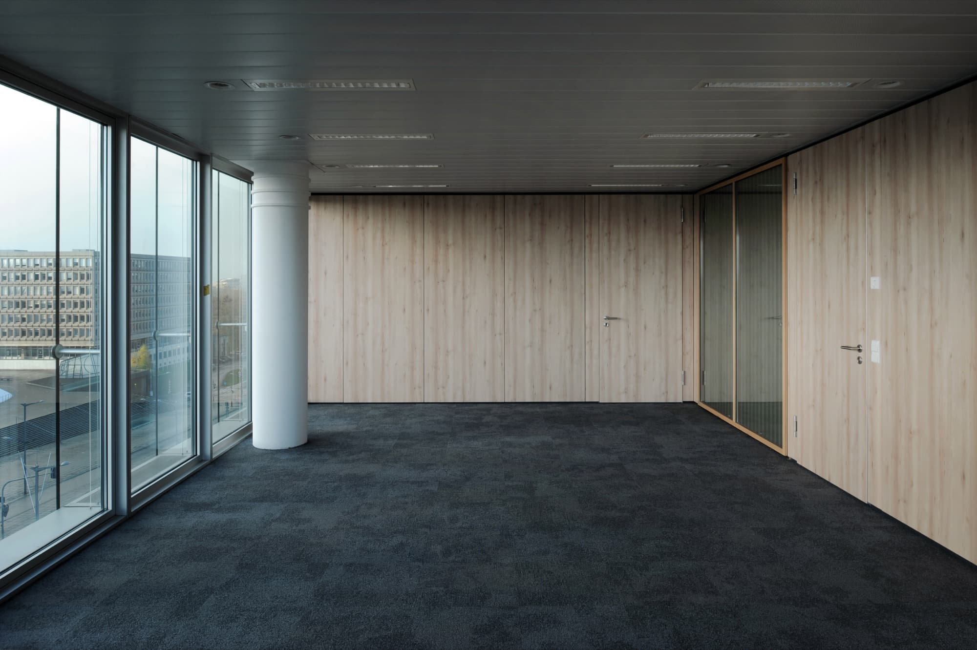 Tour B: acoustic panelling detail